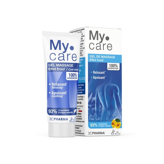 3C Pharma My Care Gel de massage effet froid 100 ml