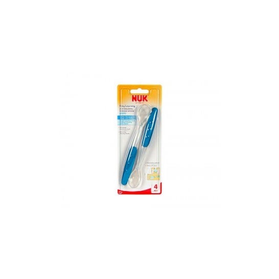 Nuk™ Cuillère Douce Silicone easy learning Lot de 2