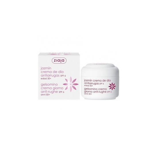 Crème de jour anti-rides Ziaja Spf6 Jazmin 50ml