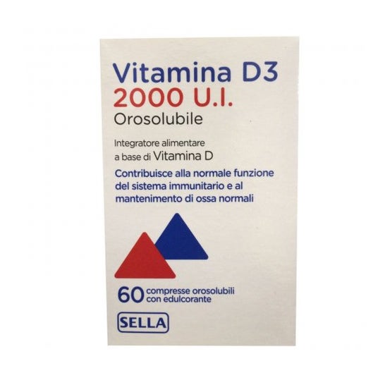 Sella Vitamine D3 2000Ui Orosoluble 60comp
