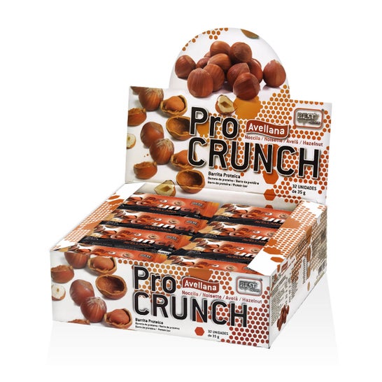 Best Protein Pro Crunch hazelnut 32uds
