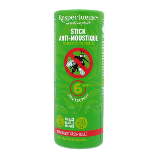 Respectueuse Stick Anti-moustiques 6 Heures 40 g