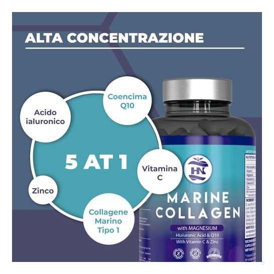 HN Pack Collagène Marin 120 caps + Coenzyme Q10 120 caps