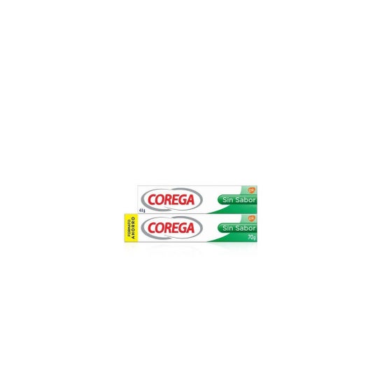 Corega Pack Prothèse Crème Sans Saveur 2uts