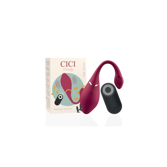 Cici Beauty Premium Silicone Egg Vibrator Remote Control 1ut