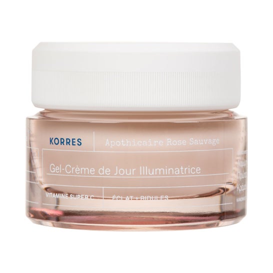 Korres Rose Sauvage Gel-Crème Jour Illuminant 40ml