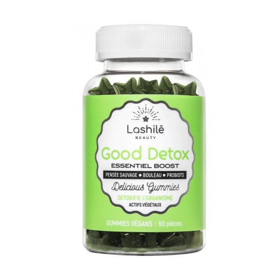 Lashilé Beauty Good Detox Essentiel Boost 60 Gummies Végans