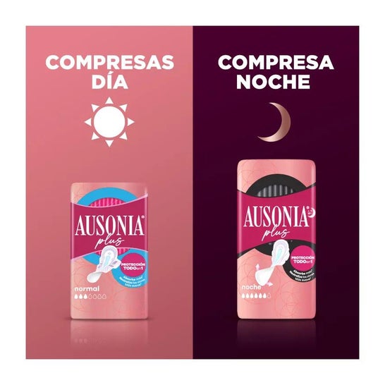Ausonia Ultrafina Plus Compresas Normal Alas 16uds Ausonia Ultrafina Plus Compresas Normal Alas 16uds