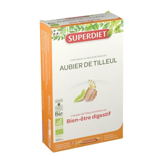 Super Diet Aubier De Tilleul Bio 20 Ampoules