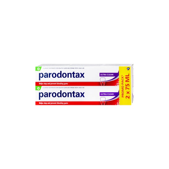 Parodontax Pack Dentífrico Ultra Clean 2x75 ml