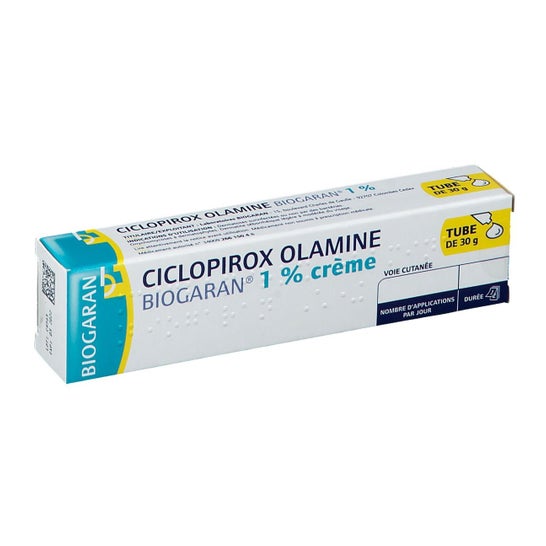 Biogaran Ciclopirox Olamine 1% Crème 30g