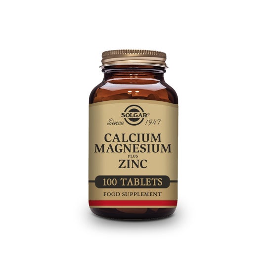 Solgar Calcium Magnesium Plus Zinc 100comp