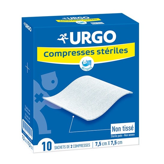 Urgo Compresse Stérile 7,5x7,5cm 2x10uts