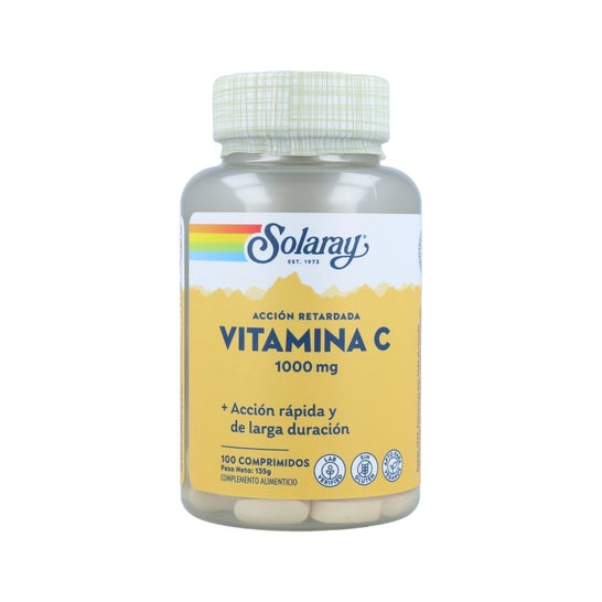 Solaray Vitamine C 1000mg 100 Comprimés