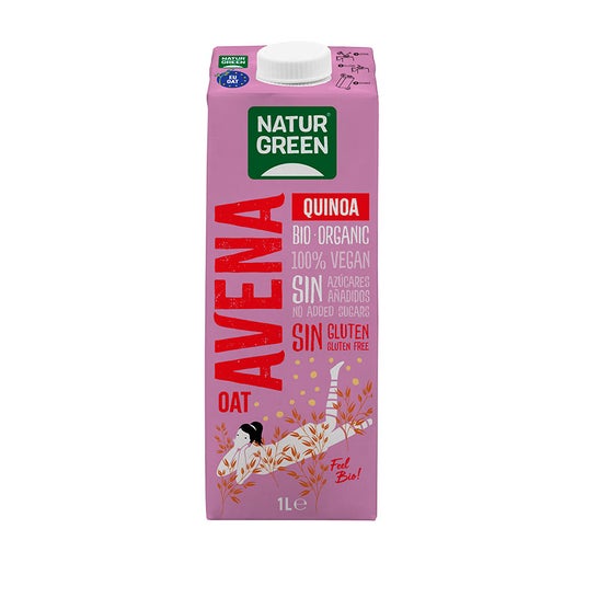 Naturgreen Oatmeal Drink With Quinoa Bio Singluten 1000ml