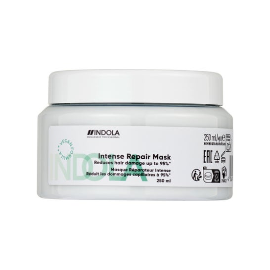 Indola Masque Réparation Intense Pour Cheveux Abîmés 250ml