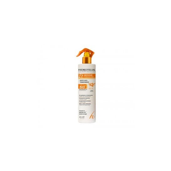 Hidrotelial Solar Spf 30 Transparent Huile sèche transparente