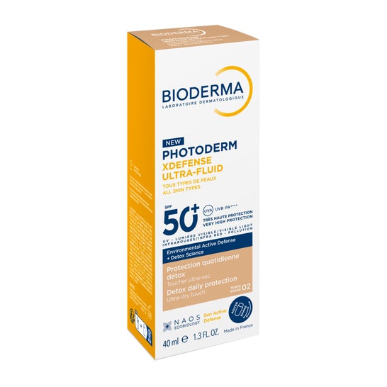 Bioderma Photoderm XDefense Ultra Fluid Teinte 02 SPF 50+ 40ml