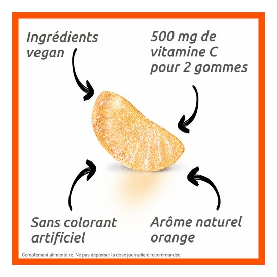 Vitascorbol Vitamine C 250mg 45 Gommes