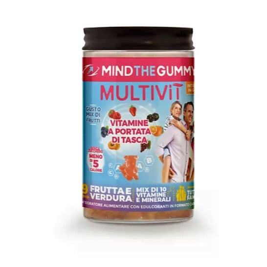 Mind The Gum Multivit Gomme 30uts