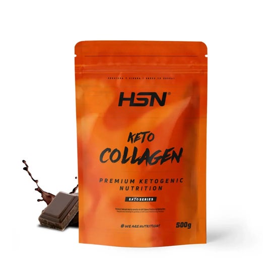 HSN Keto Colágeno Hidrolizado Bovino en Polvo Chocolate 500g