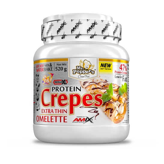 Amix Mr Popper's Protein Crepes Vainilla 520g