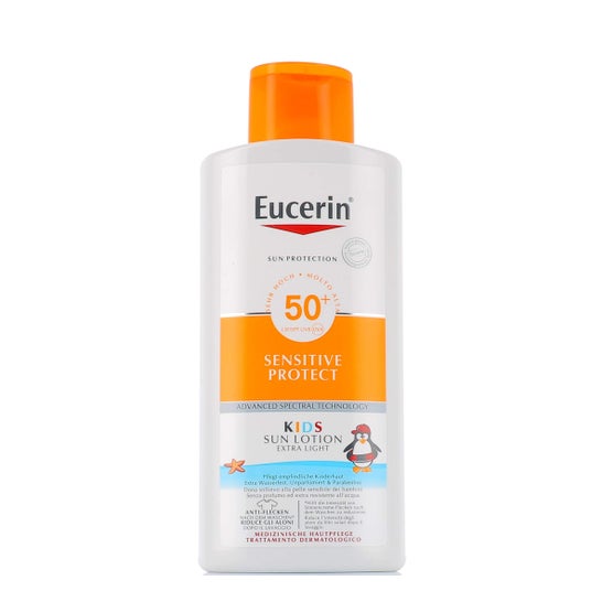 Eucerin Sun Sensitive Protect Lotion pour enfants Spf50+ 400 Ml
