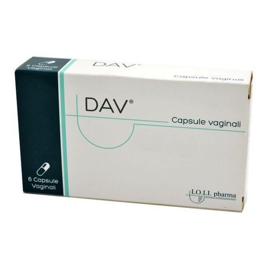 Dav Capsules Vaginales 6 Unités