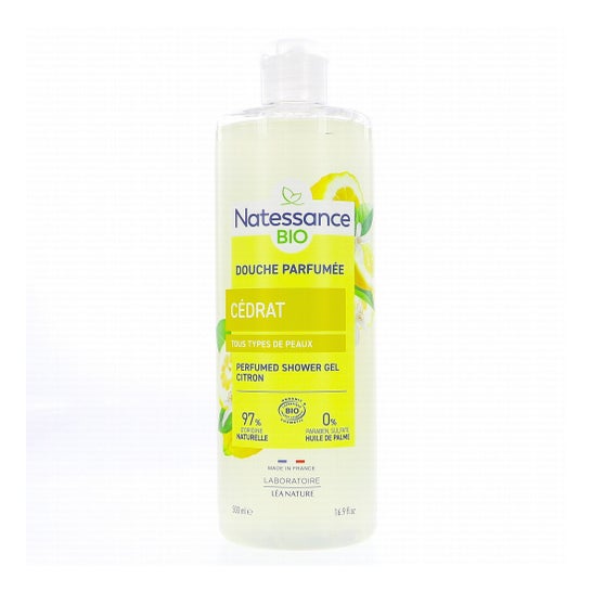 Natessance Gel Douche Parfumée Cédrat Bio 500 ml