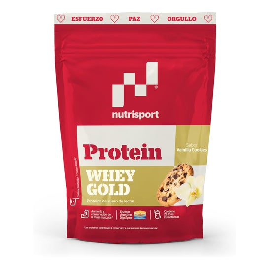 Nutrisport Whey Gold Protein Vainilla Cookie 500 gr