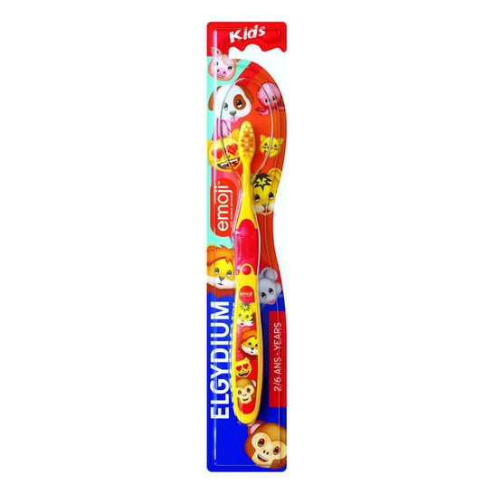 Elgydium Kids Emoji Brosse à Dents 2 à 6 Ans 1ut