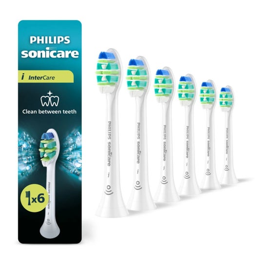 Philips Sonicare InterCare Têtes de brosse à dents de rechange Blanc 6 unités