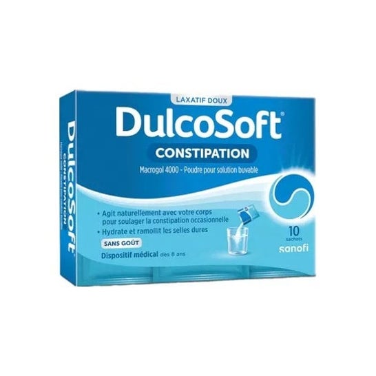 DulcoSoft Constipation Poudre pour Solution Buvable 10 sachets