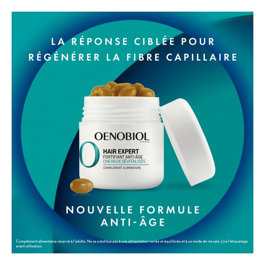 Oenobiol Hair Expert Fortifiant Anti-Âge 30 Capsules