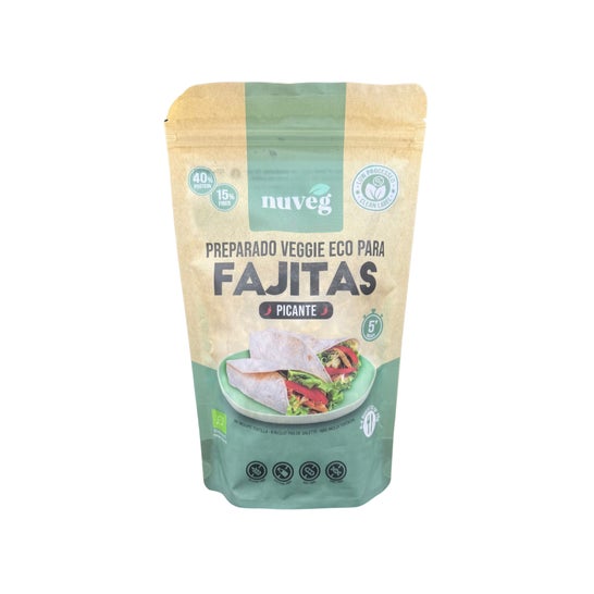 Nuveg Préparation pour Garniture de Fajitas Végétalienne 120 g