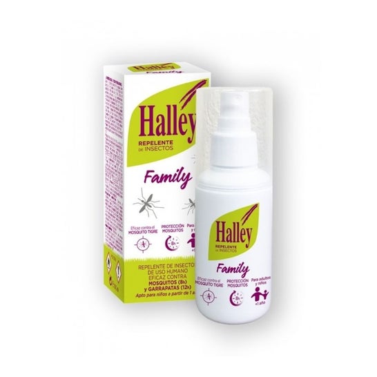 Halley Insect Repellent Adultes et Enfants à partir de 1 an 100ml