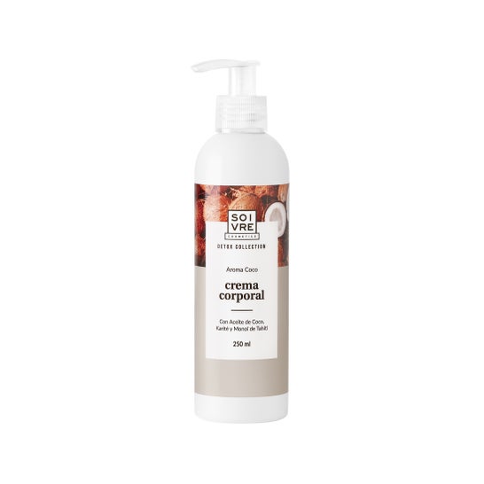Soivre Crème pour le corps à la noix de coco 250ml