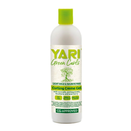 Yari Green Curls Crème à boucler tenue légère Gel à boucler 355ml