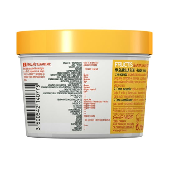 Garnier Fructis Hair Food Banana Ultra Nourishing Mask 390ml