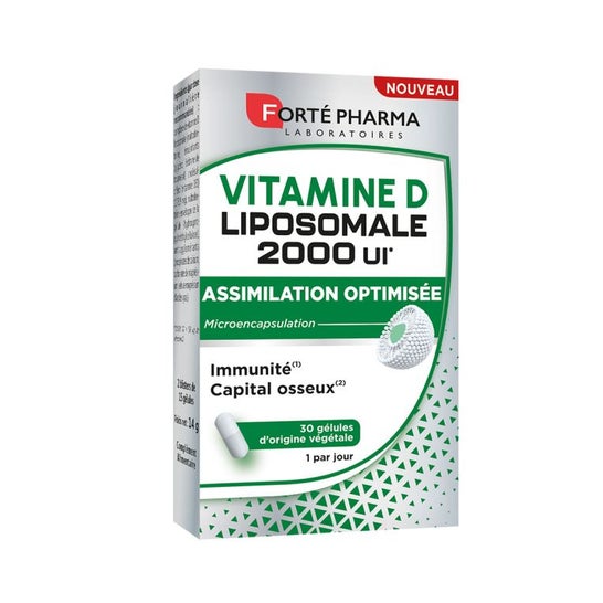 Forté Pharma Vitamine D Liposomale 2000UI 30 Gélules