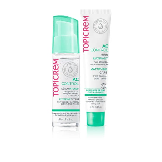 Topicrem AC Control Set Sérum 34 ml + Soin Équilibrant 40 ml