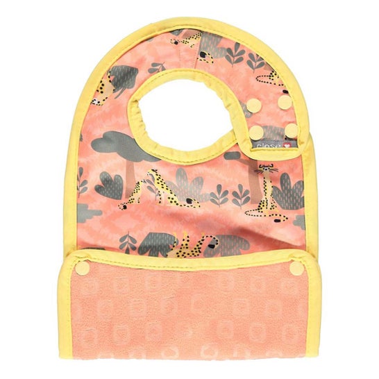 Close Bavoir Cheetah Taille L 1ut