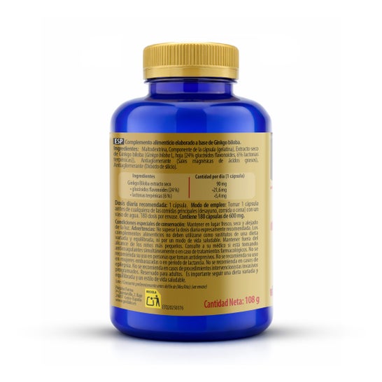 Sanon Ginkgo Biloba 180 gélules