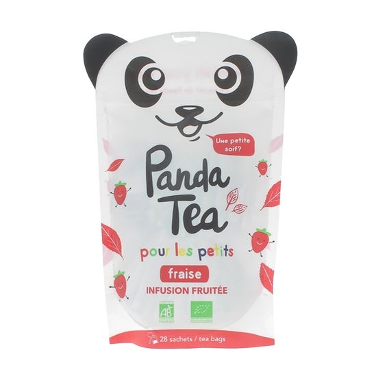 Panda Tea Infusion Kids Fraise 28 Sachets