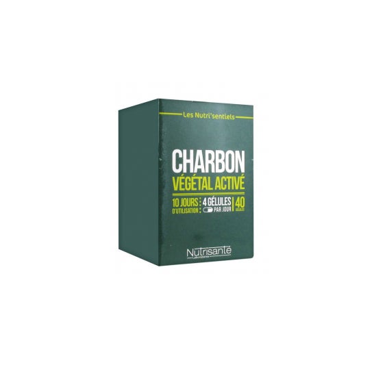 Nutrisanté Charbon Végétal 40 gélules