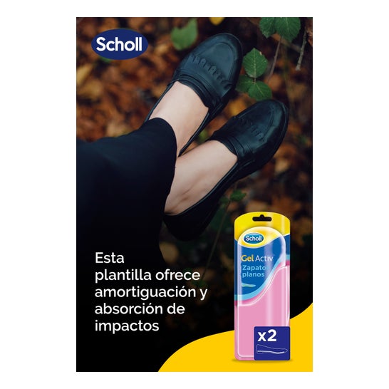 Scholl Gel Soft Semelles Chaussures Plates et Ballerines 1 paire