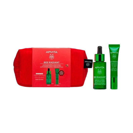 Apivita Coffret Bee Radiant Sérum Éclat 30 ml + Contour des Yeux 15 ml