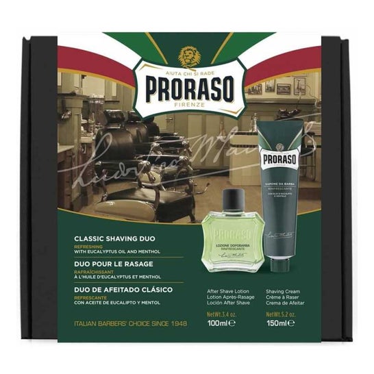 Proraso Pack Green Classic Shaving With Water 2uts