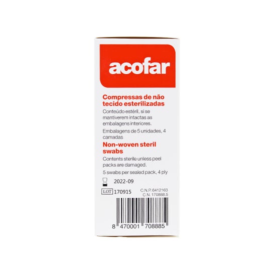 Compresse Acofar sans tissage 50uds