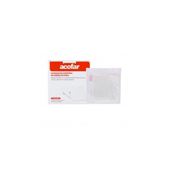 Compresse Acofar sans tissage 50uds